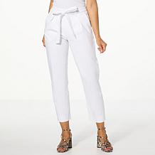 C Wonder by Christian Siriano Tie Belt Pant