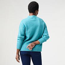 C. Wonder Funnel Neck Sweater with Mini Sequins