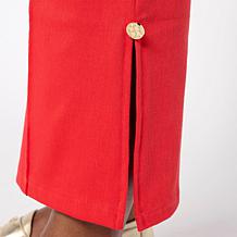 C Wonder Pull-On Wonder Stretch Denim Knit Ankle Pant