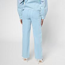 C Wonder Sequin Wide-Leg Jean