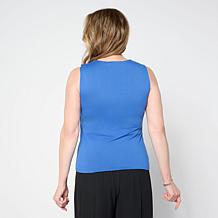 C Wonder Yummy Knit Square-Neck Tank