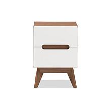 Calypso 2-Drawer Storage Nightstand