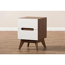 Calypso 2-Drawer Storage Nightstand