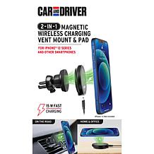 Car and Driver Magsafe Wireless Charging Vent Mount - iPhone 12 Series