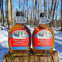 Cary & Main 2-pack 16.9 fl. oz. Barrel-Aged Maple Syrup Ships 12/1