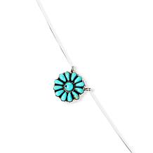 Chaco Canyon Campitos Turquoise Cluster Pendant with 18" Chain 