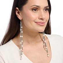 Chaco Canyon Freshwater Pearl Shoulder Duster Dangle Earrings