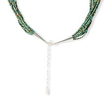 Chaco Canyon Multi-Layer Kingman Turquoise Bead Necklace