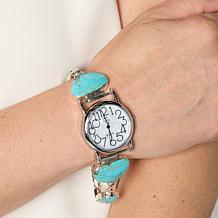 Chaco Canyon Patagonia Turquoise Bracelet Watch 