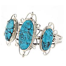 Chaco Canyon Sleeping Beauty Turquoise Sterling Silver Bangle ...