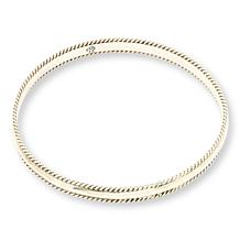 Chaco Canyon Sterling Silver Bangle Bracelet