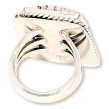 Chaco Canyon Sterling Silver Freeform Wild Horse Magnesite Ring