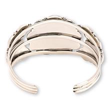 Chaco Canyon Sterling Silver Sleeping Beauty Turquoise Cuff Bracelet