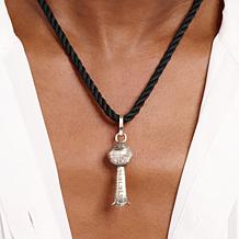 Chaco Canyon Sterling Silver Squash Blossom Charm