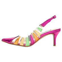 Charles by Charles David Alon Clear Cut-Out Slingback Pump