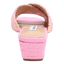 Charles by Charles David Nelios Open-Toe Woven Raffia Wedge Sandal