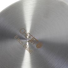 Chef Jet Tila 8" Hybrid Ceramic Nonstick Clad Stainless Steel Skillet