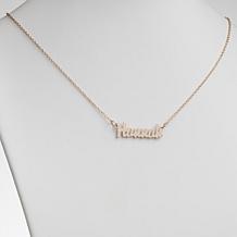 Child's Personalized Sterling Silver 16" Necklace