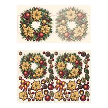 Christmas to Remember Wreath Shaped Card Kit