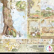 Ciao Bella Aesop's Fables Paper Pad 12"X12" Package of 12