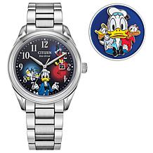 Citizen Donald Duck Watch & Pin 90th Anniversary Limited Edition Set
