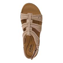 Clarks Collection Laurieann Ivy Heritage Casual Flat Sandals