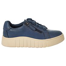Clarks Collection Mykah Joy Leather Casual Sneaker