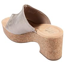 Clarks Collection Nerisa Vine Nubuck Wedge Sandal