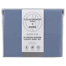 Clean Design Home 100% Cotton Allergen Barrier 400TC Twin XL Sheet Set