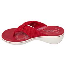 CLOUDSTEPPERS™ by Clarks Breeze Rae Erin Wedge Sandals
