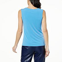 Colleen Lopez Front-Ruched Tank Top 