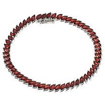 Radiance by Absolute™ 0.94ctw Pavé Bar Beaded Stretch Bracelet