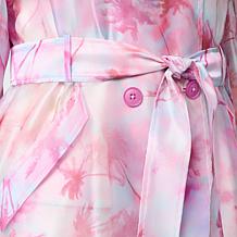 Colleen Lopez Organza Trench Coat