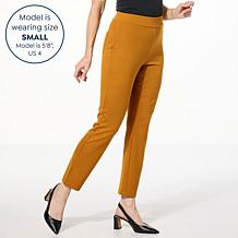Colleen Lopez Perfect 10 Slim-Leg Ponte Pant