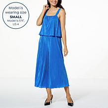 Colleen Lopez Pleated Woven Jumpsuit 