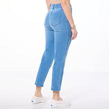Colleen Lopez Pull-On Slim Leg Denim Pant