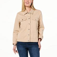 Colleen Lopez Rhinestone Denim Twill Jacket