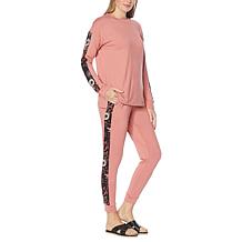 Comfort Code 2-piece Long-Sleeve Top and Jogger Pant Lounge Set