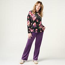 Comfort Code Plush Velour Bootcut Pant