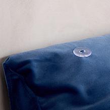 Concierge Collection Full/Queen Headboard Pillow w/2 Neck Pillows