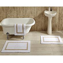 Concierge Collection Hotel Collection 2pc Bath Rug Set