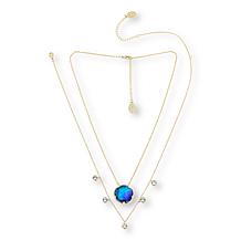 Connie Craig Carroll Jewelry Annalee Gem Doublet Necklace 2-piece Set