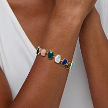 Connie Craig Carroll Jewelry Becca Linked Gemstone Bracelet