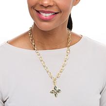 Connie Craig Carroll Jewelry Claira Reversible Cross Pendant