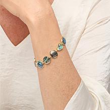 Connie Craig Carroll Jewelry Laurel Shell Tennis Bracelet