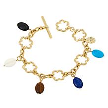Connie Craig Carroll Jewelry Paige Multigemstone Dangle Bracelet