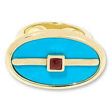 Connie Craig Carroll Jewelry Sophie Gemstone East-West Ring
