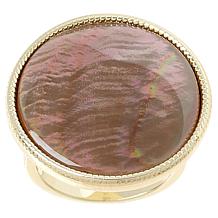 Connie Craig Carroll Jewelry Wren Round Shell Solitaire Ring