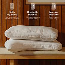 Coop Sleep Goods Essence Crescent Adjustable King Pillow 2-pack
