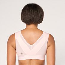Copper Life by Tommie Copper AirKnit Shoulder Support Bra with Zipper